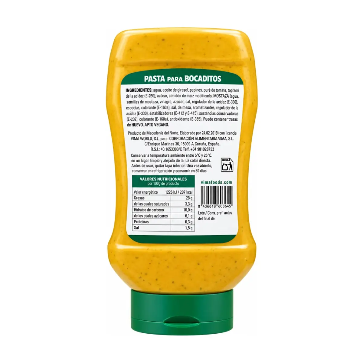 Pasta para bocaditos Vima Foods (350 g / 12.35 oz) - Thumbnail 4