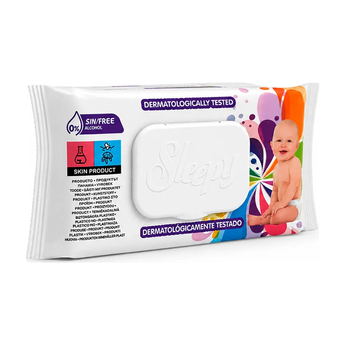 Toallitas húmedas para bebé Sleepy (80 U)