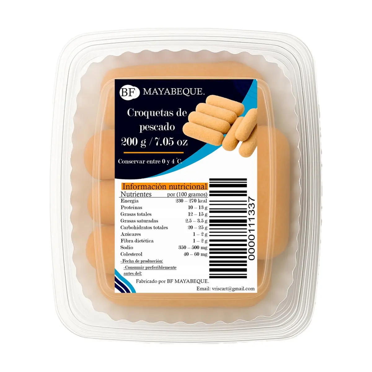 Croquetas de pescado BF Mayabeque (400 g / 14.1 oz) - Miniatura 4