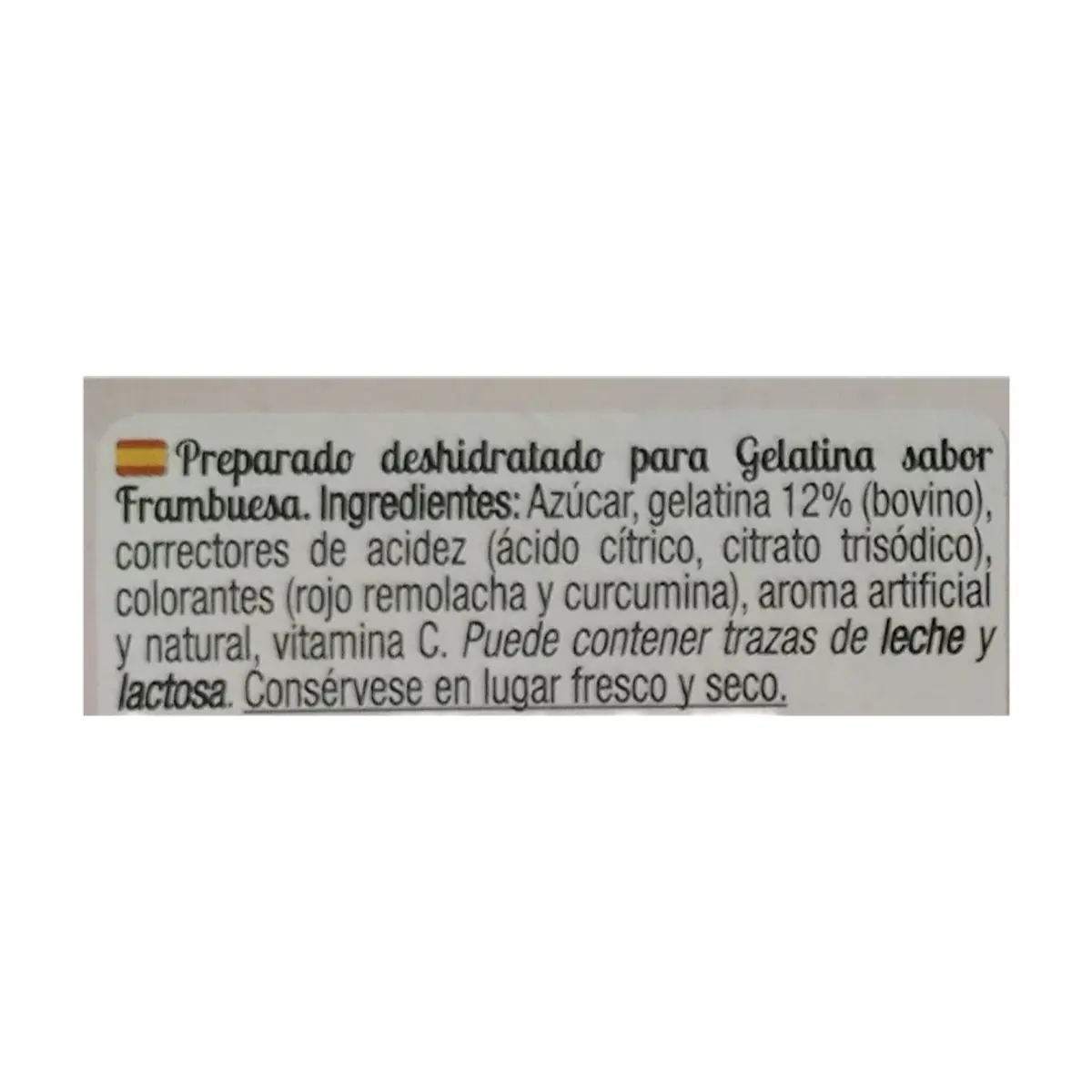 Gelatina sabor frambuesa Calnort (170 g / 6 oz) - Thumbnail 3