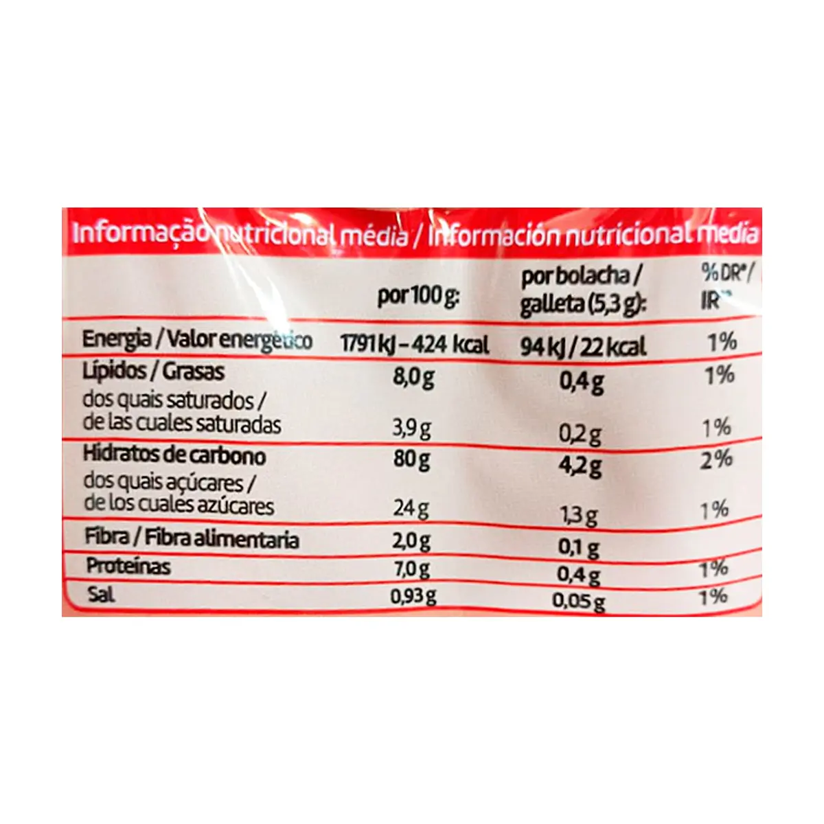 Galletas maría Cuétara (800 g / 1.76 lb) - Thumbnail 4