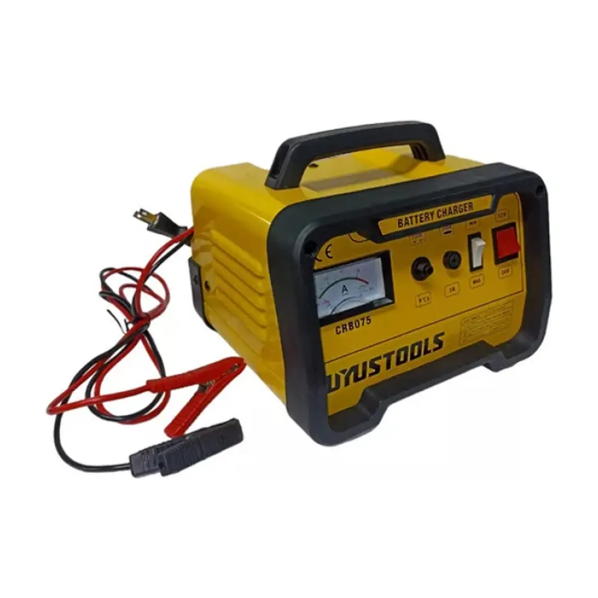 Cargador portátil de batería para motos y carros 12 V / 9.6 A y 24 V / 7.5 A Uyustools CRB075 - Thumbnail 4