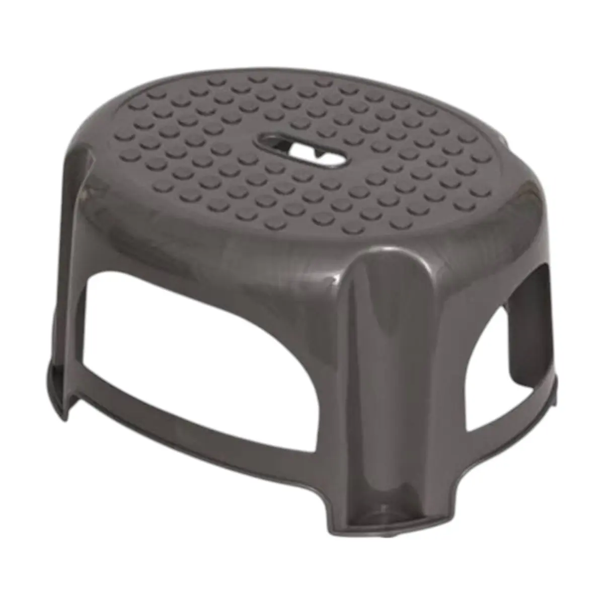 Banco Step de plástico color café de 33 cm x 28 cm Casa y Menaje