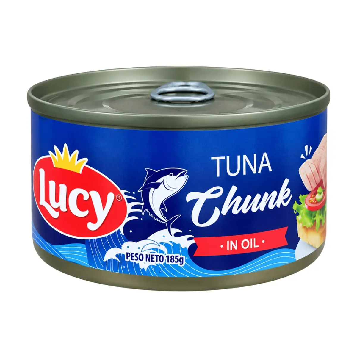 Atún lomitos en aceite Lucy (185 g / 6.53 oz) - Miniatura 8