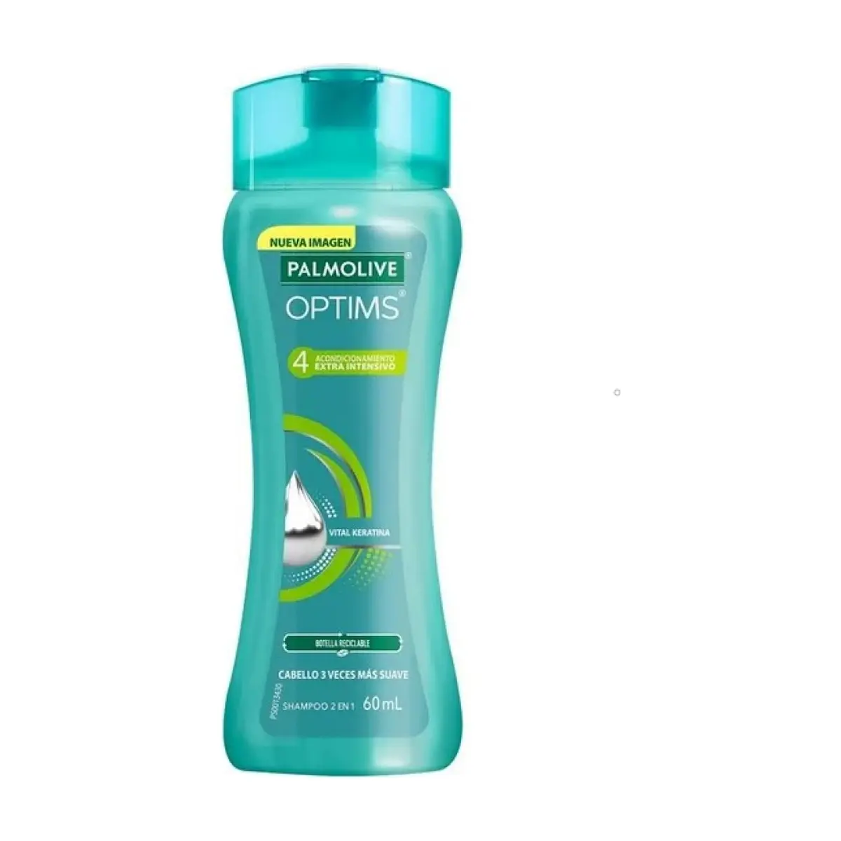 Champú 2 en 1 acondicionamiento extra intensivo Palmolive Optims (60 ml)