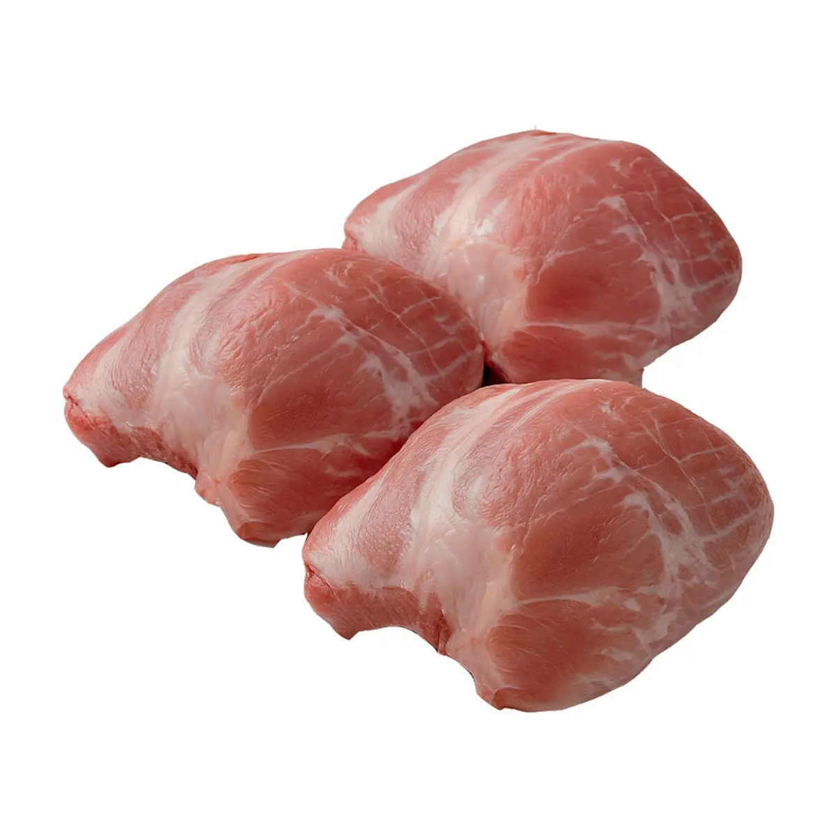 Tres bolas de pierna de cerdo para asar May SM (4.08 kg / 9 lb)