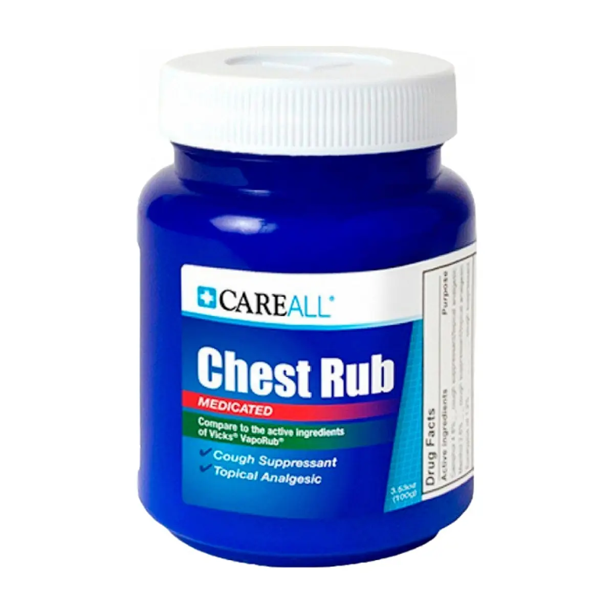 Chest Rub bálsamo descongestionante CareAll (113 g / 4 oz) - Thumbnail 2
