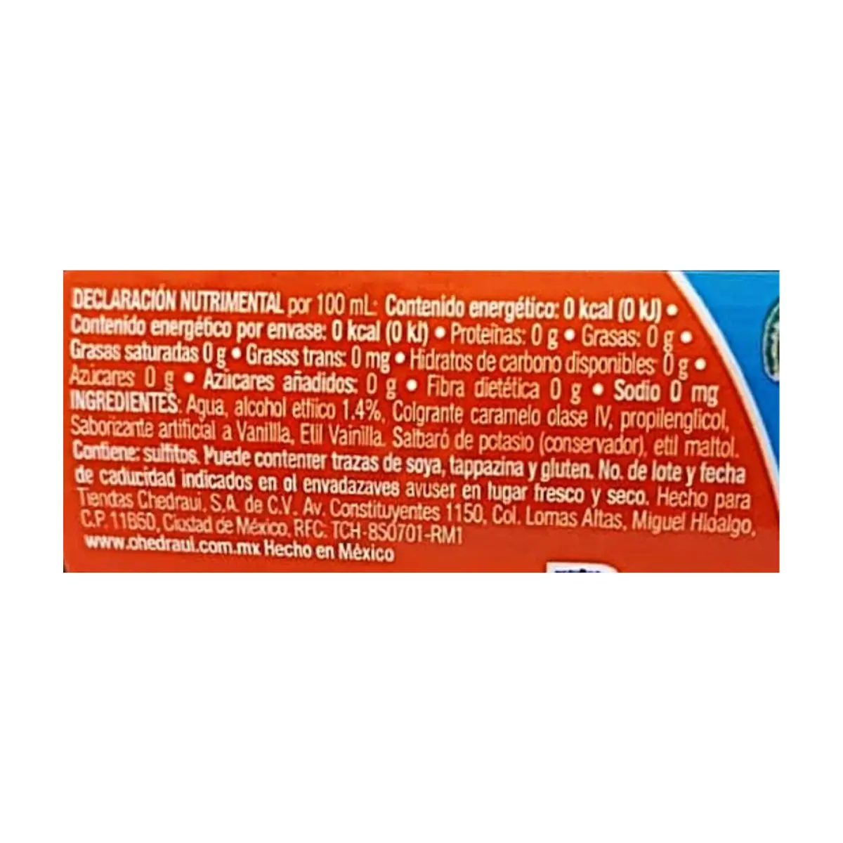 Saborizante artificial de vainilla Chedraui (250 ml) - Miniatura 3