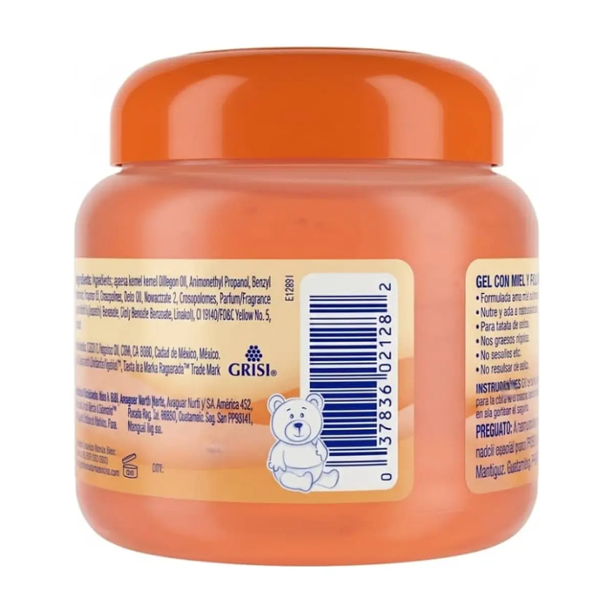 Gel para peinar para niños de miel y argán Ricitos de Oro (300 g / 10.5 oz) - Thumbnail 2
