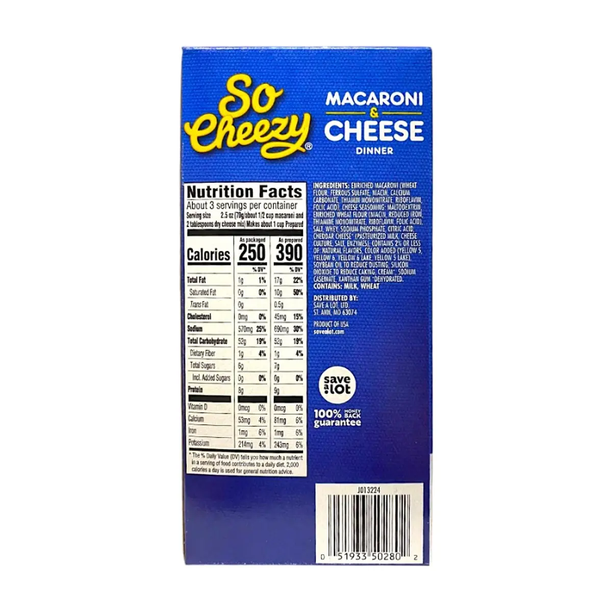 Macarrones con queso So Cheezy (3 x 206 g / 7.25 oz) - Thumbnail 3