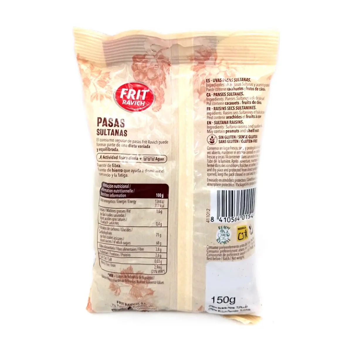 Pasas sultanas Frit Ravich (150 g / 5.29 oz) - Miniatura 5