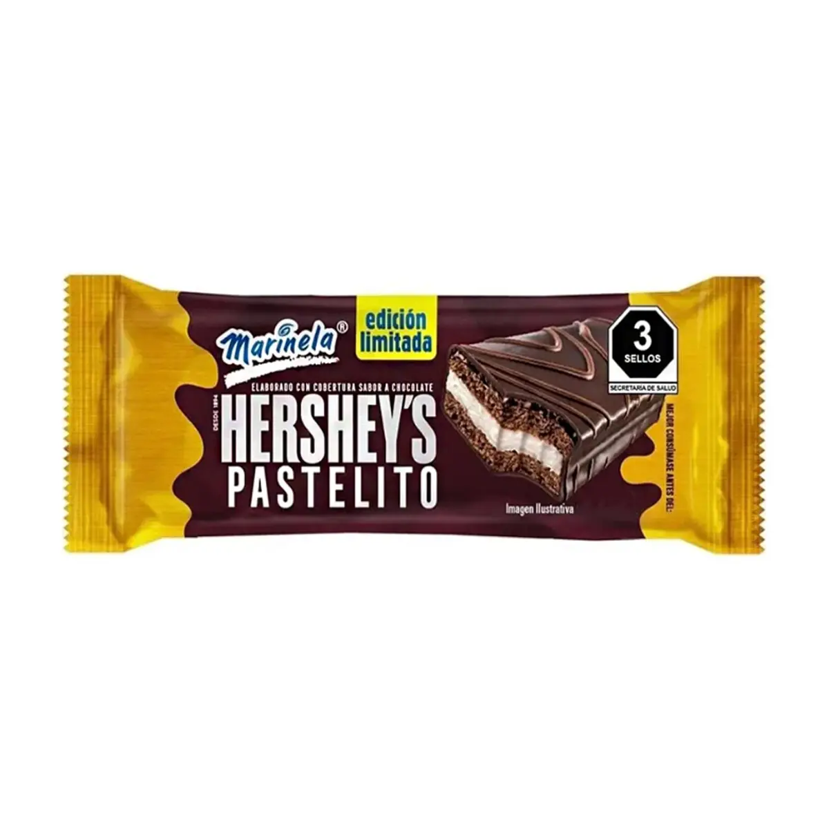 Pastelito sabor chocolate Marinela Hershey's (25 g)