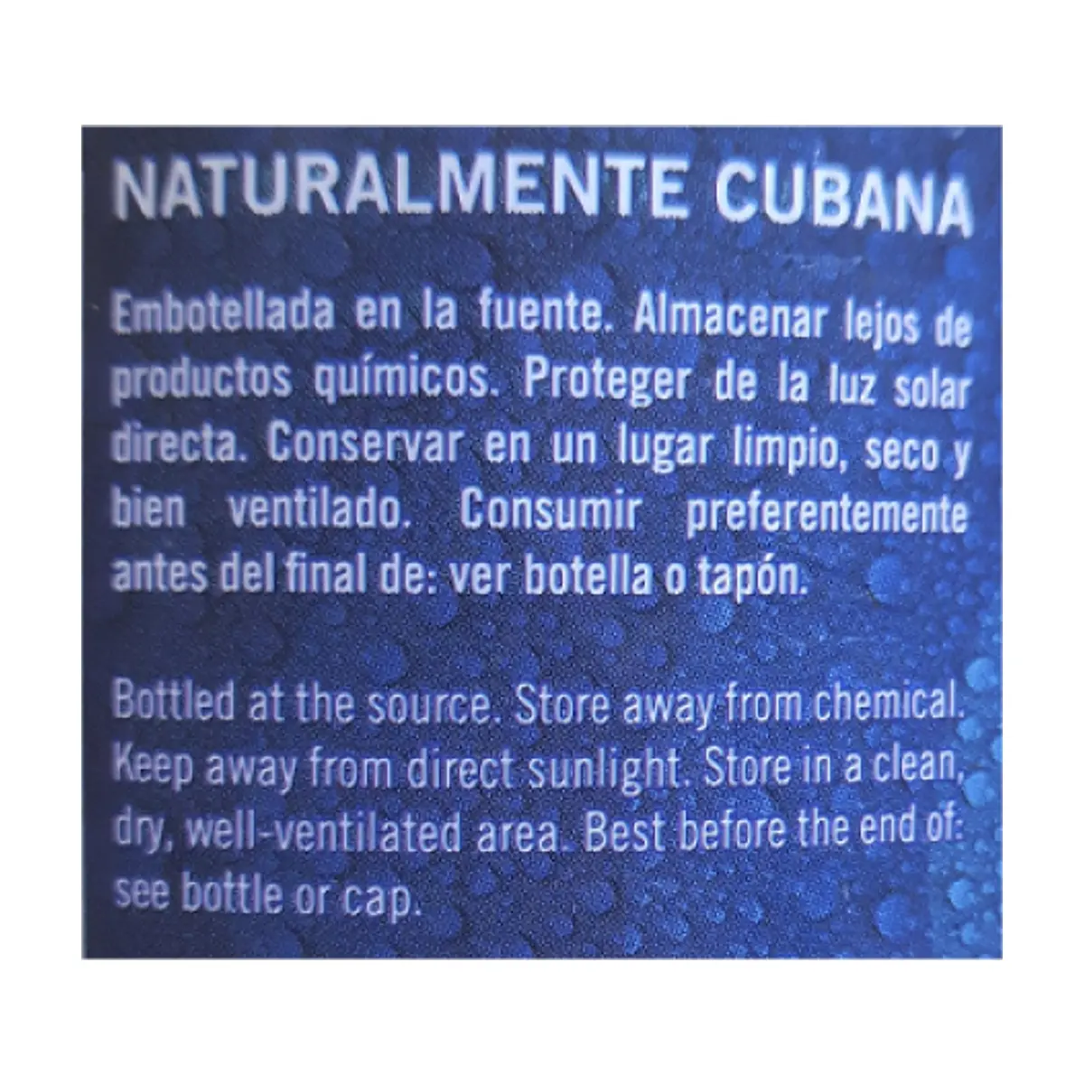 Agua mineral natural Ciego Montero (500 ml) - Miniatura 5