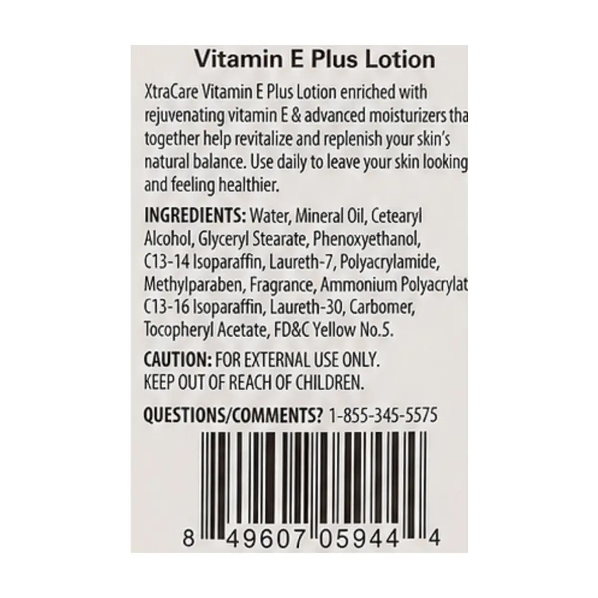Locion corporal -crema- nutritiva con vitamina E XtraCare (532 ml / 18 oz) - Thumbnail 2