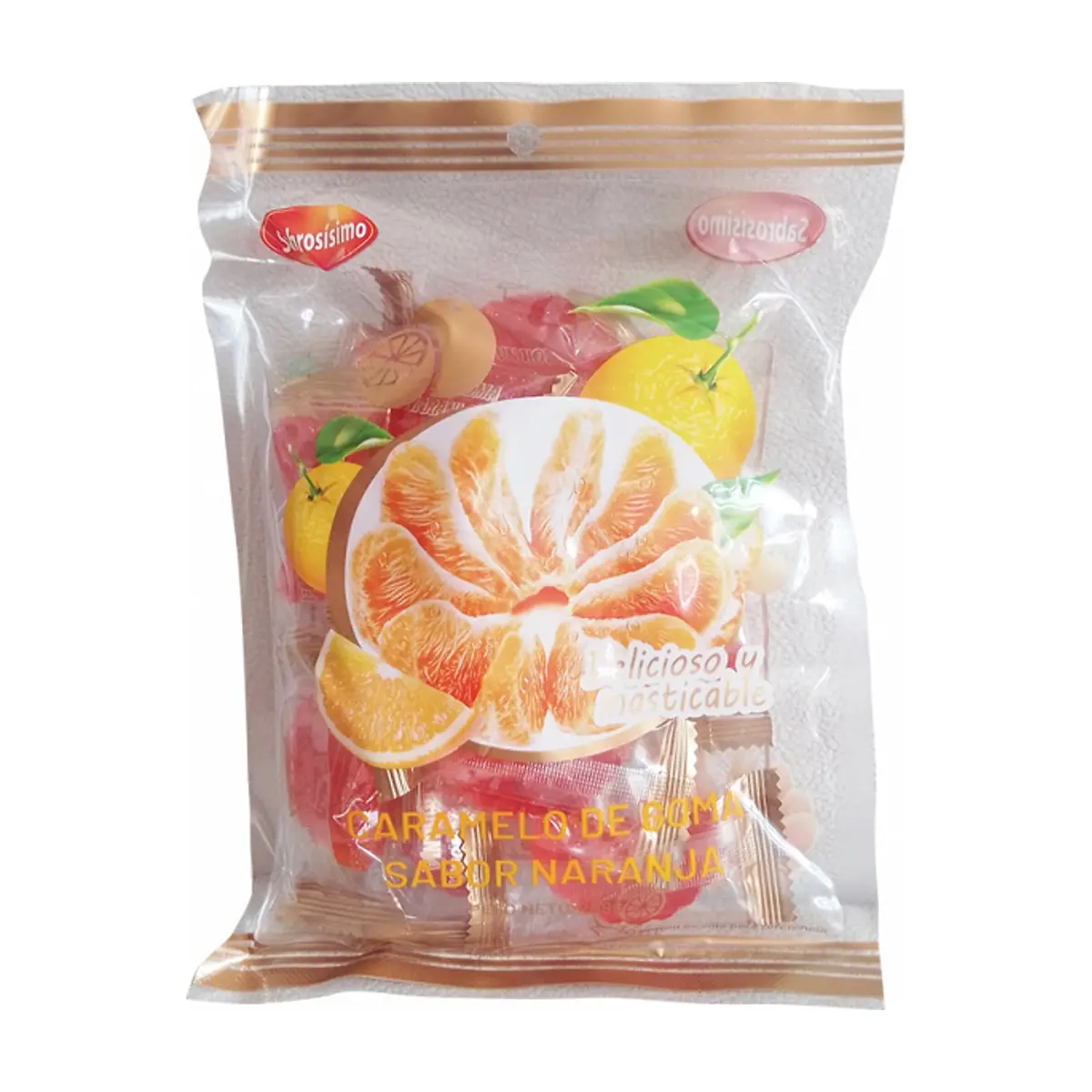 Caramelos de goma sabor naranja (100 g / 3.52 oz) - Thumbnail 3