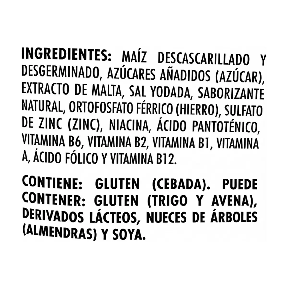 Cereal de hojuelas de maíz con azúcar La Cosecha Golden Foods (500 g / 1.10 lb) - Thumbnail 3