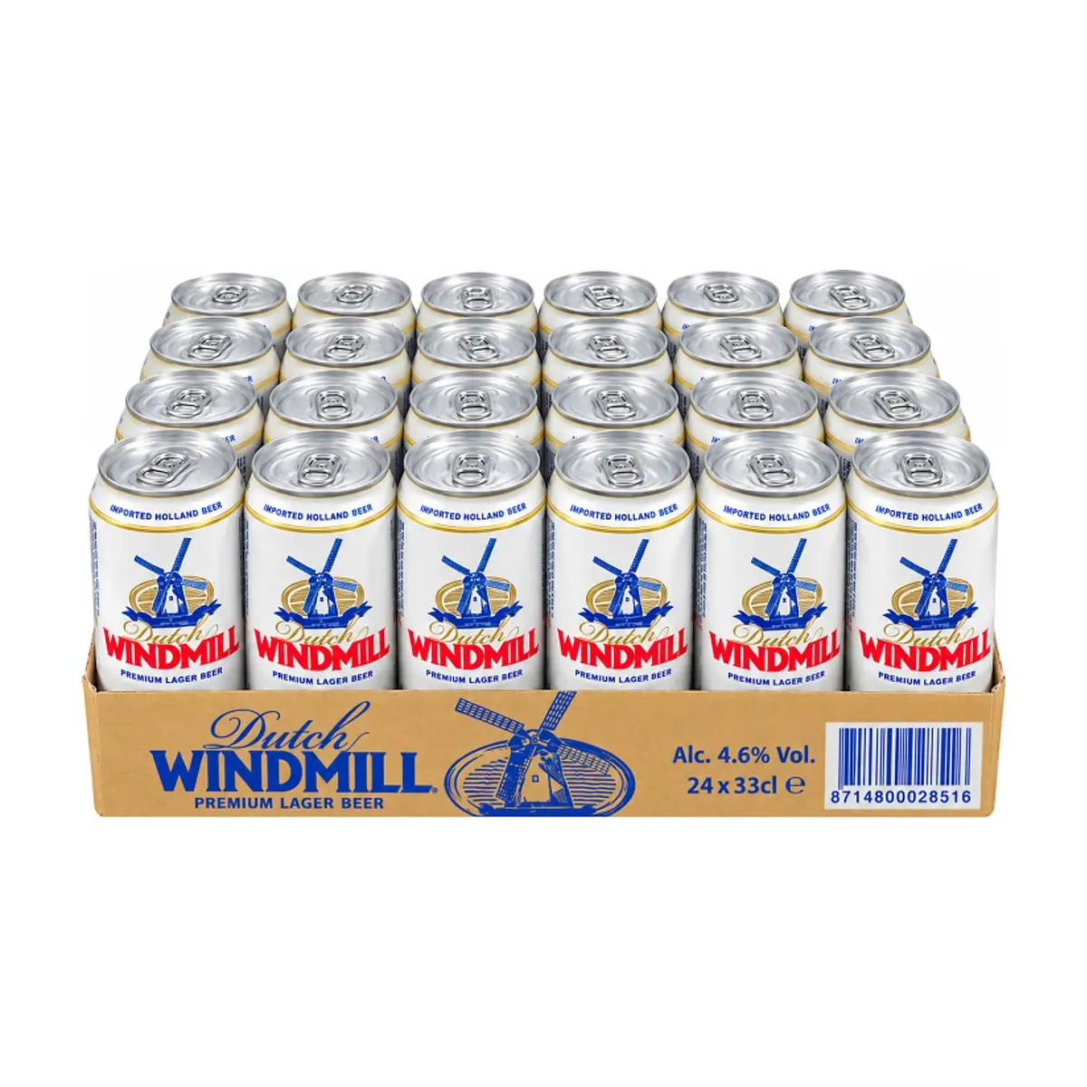 Cerveza Lager Windmill (24 x 330 ml)