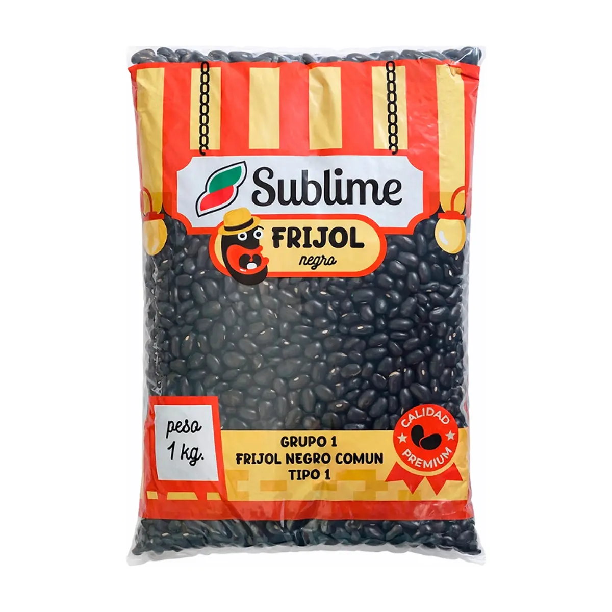 Frijol negro Sublime (1 kg / 2.2 lb)