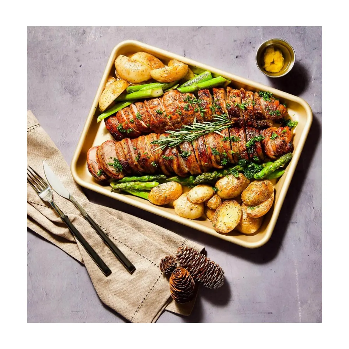 Lomo de cerdo con piel y hueso Peco (2 kg / 4.4 lb) - Miniatura 4