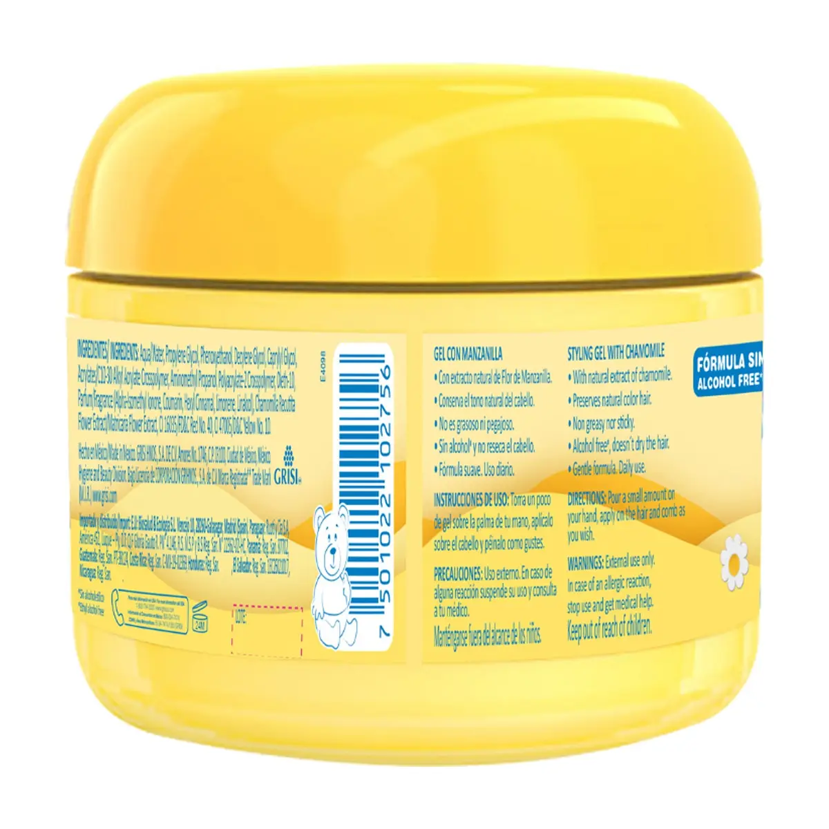 Gel para peinar para bebés manzanilla Ricitos De Oro (115 g / 4.0 oz) - Thumbnail 4
