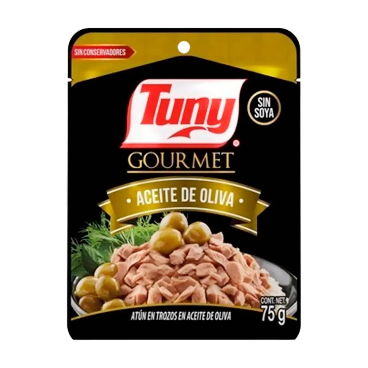 Atún en trozos en aceite de oliva Tuny (75 g / 2.65 oz) - Miniatura 4
