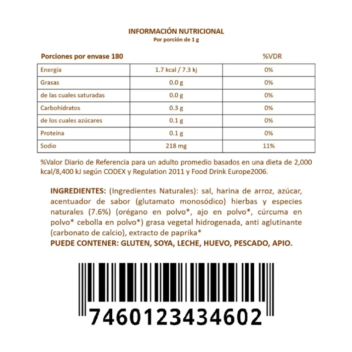 Sazón completo Maggi (180 g / 6.35 oz) +  Sal yodada Marcum (737 g / 1.6 lb) - Thumbnail 2