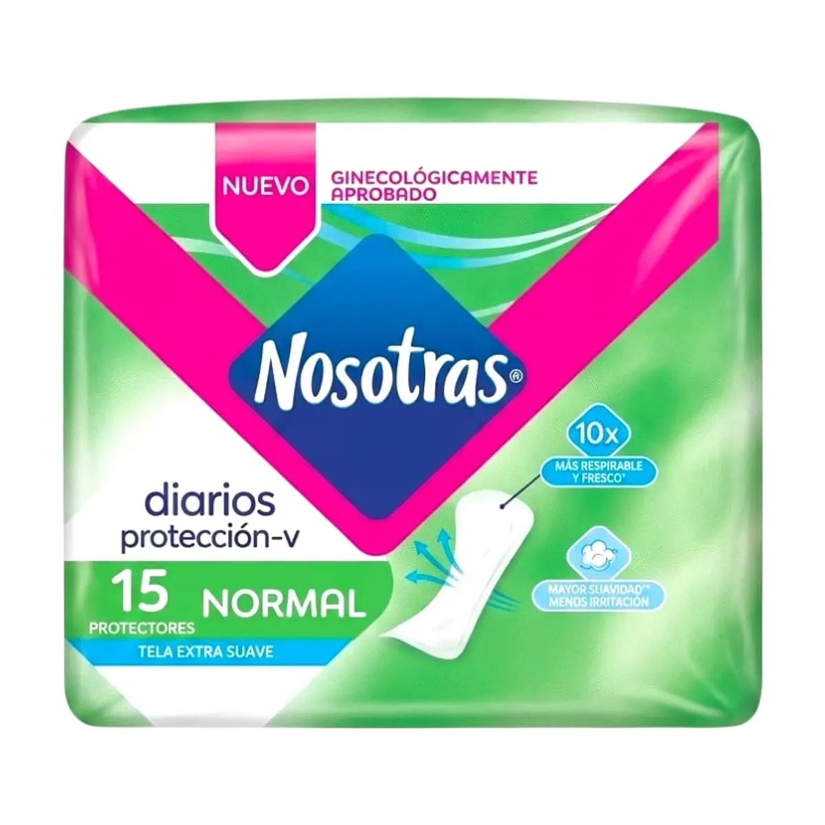 Protectores diarios Normal Nosotras (15 U)