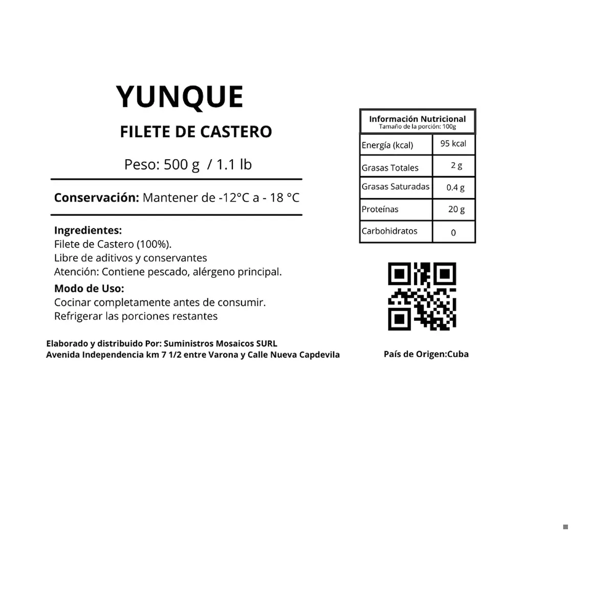 Filete de Castero Yunque (500 g / 1.1 lb) - Thumbnail 3
