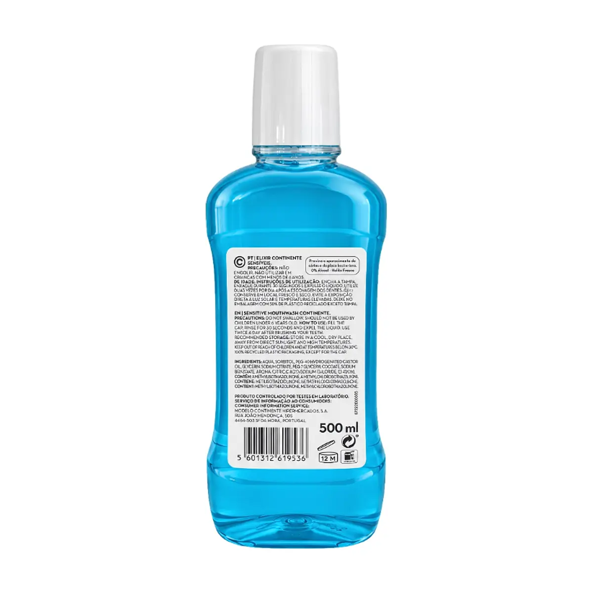 Enjuague bucal Sensitive Continente (500 ml / 16.91 floz) - Thumbnail 2