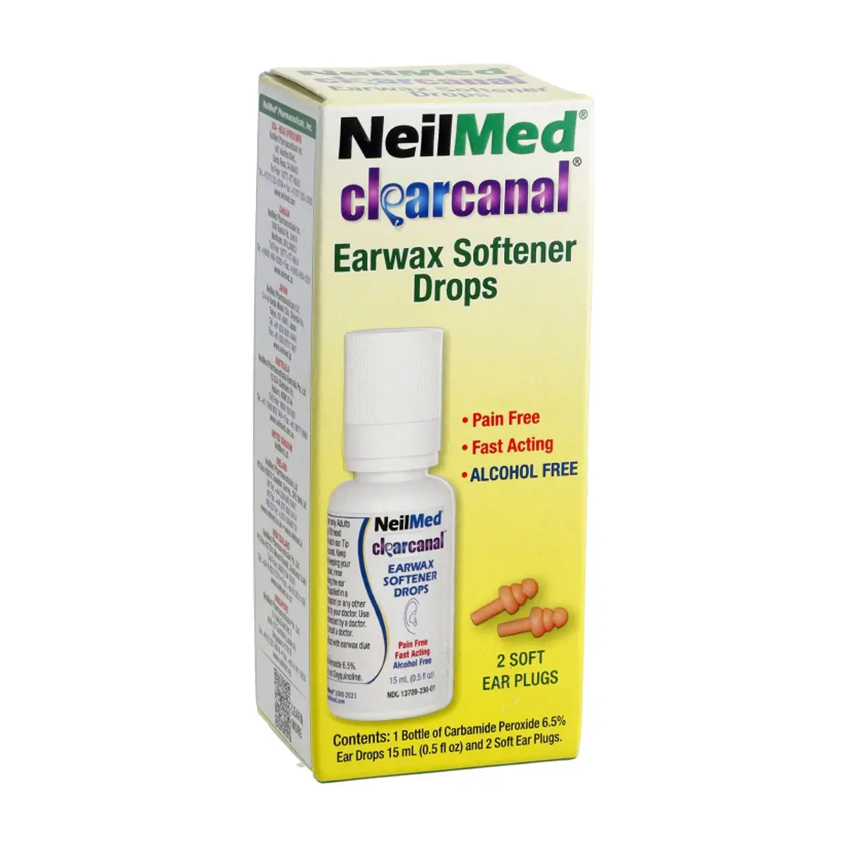 Gotas suavizantes de cerumen NeilMed (15 ml)