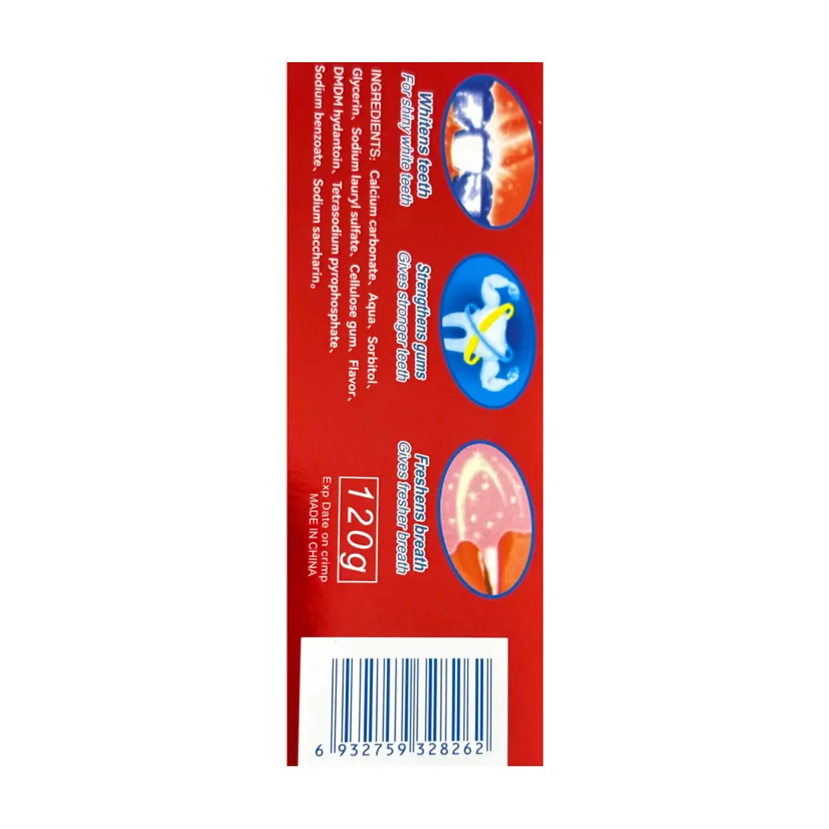 Pasta dental mentolada Coolwhite (120 g / 4.23 oz) - Thumbnail 4