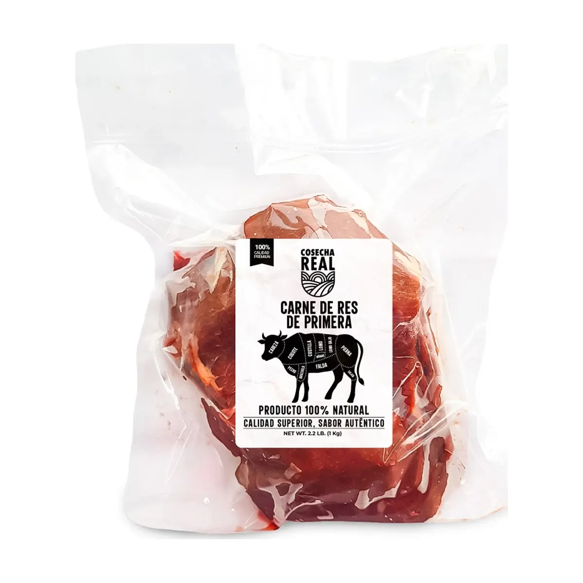 Carne de res de primera Cosecha Real (1 kg / 2.2 lb) - Thumbnail 2