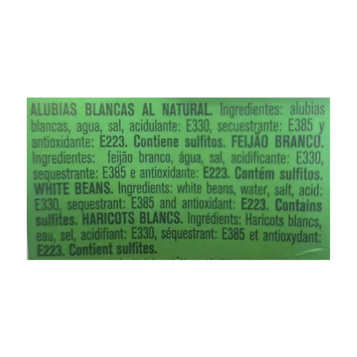 Alubias blancas cocidas Mocitos (400 g / 14.1 oz) - Miniatura 2