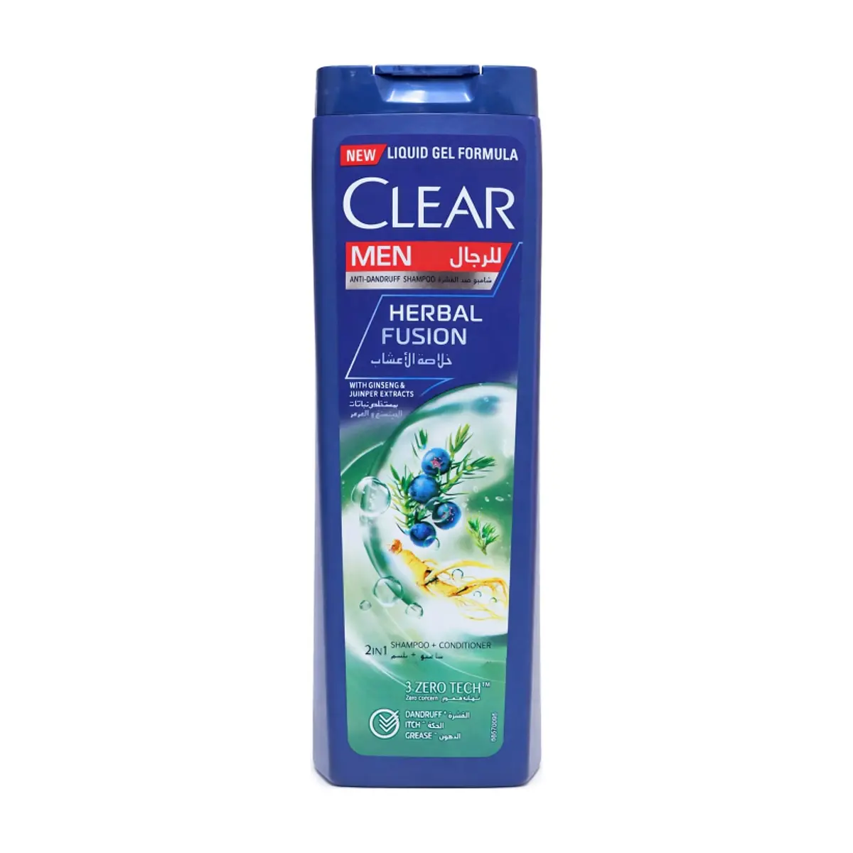 Champú y acondicionador anticaspa para hombres Herbal Fusion Clear (400 ml)