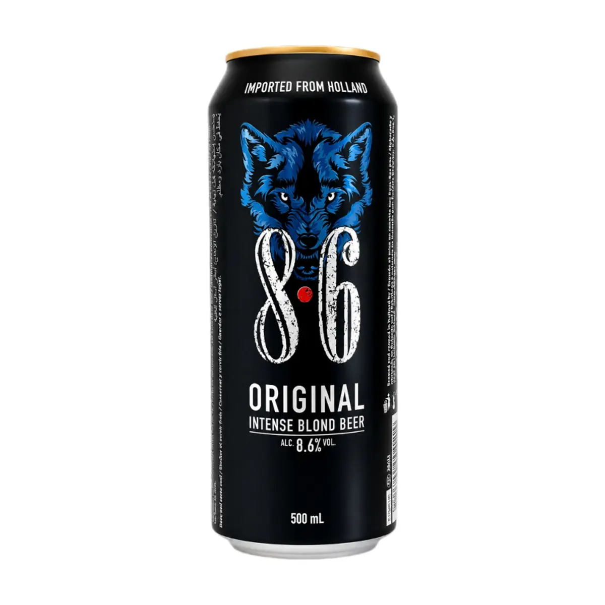 Cerveza rubia intensa original 8.6 (500 ml)