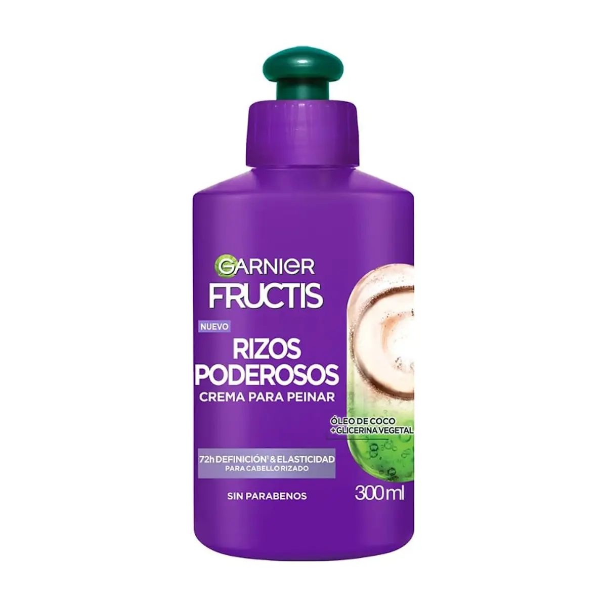 Crema para peinar Rizos Poderosos Garnier Fructis (300 ml)