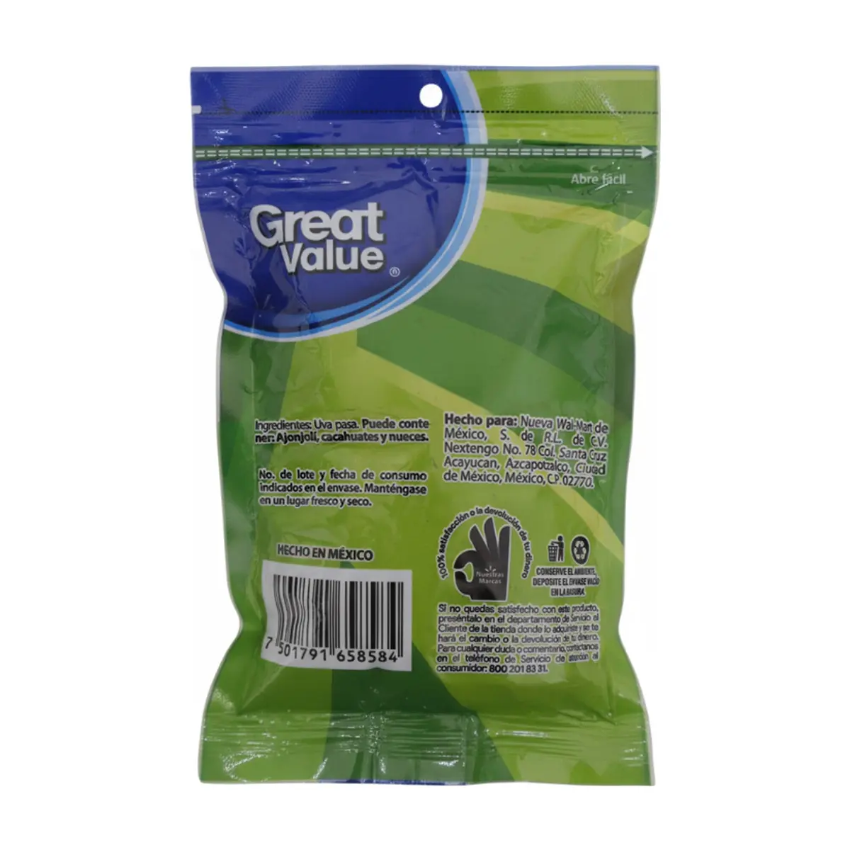 Uva pasa Great Value (150 g / 5.3 oz) - Miniatura 5
