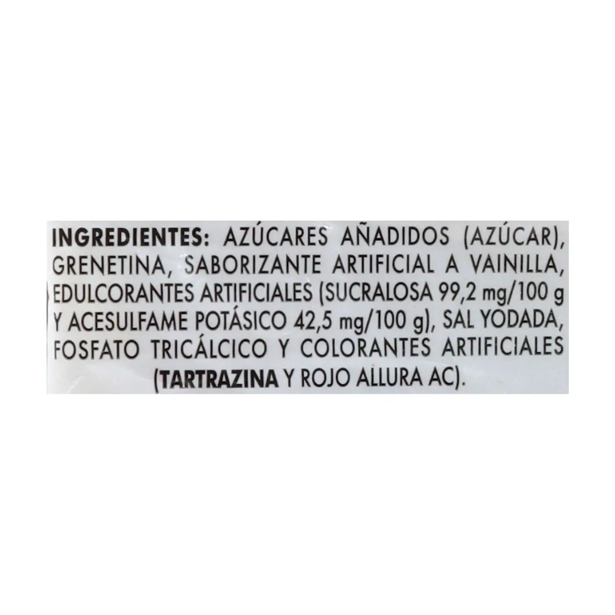 Polvo para preparar gelatina con leche sabor vainilla D´Gari (120 g / 4.23 oz) - Miniatura 3