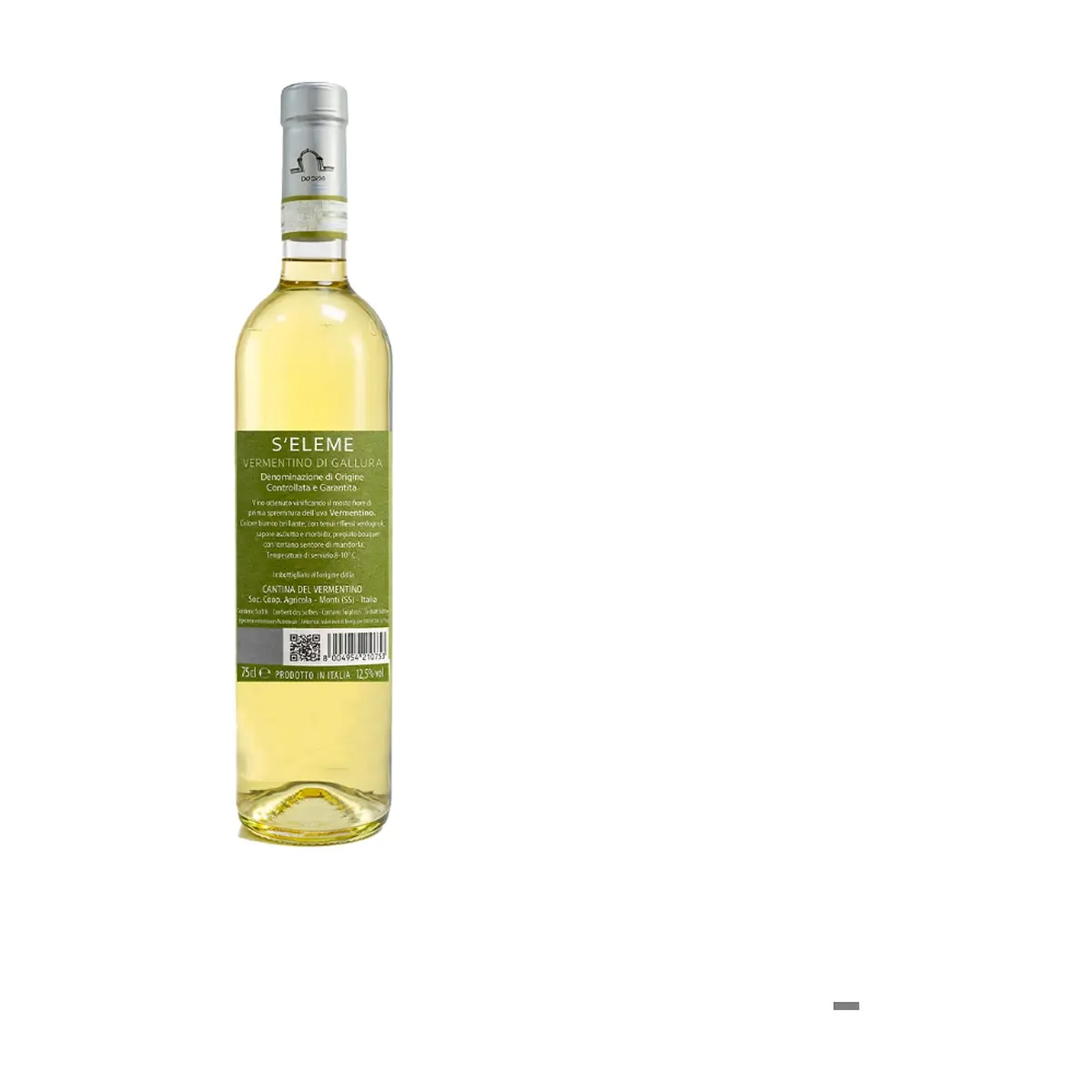 Vino Blanco Vermentino di Gallura DOCG S'eleme (750 ml) - Thumbnail 2