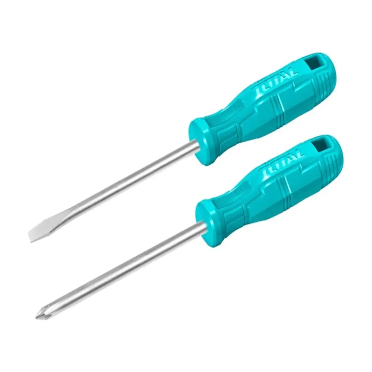 Juego de destornilladores variados de 2 piezas Total Tools