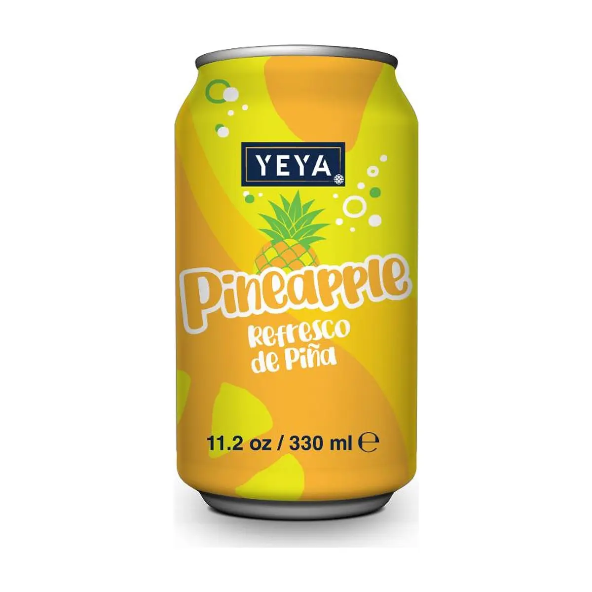Refresco gaseado de piña YEYA (330 ml / 11.2 fl oz)