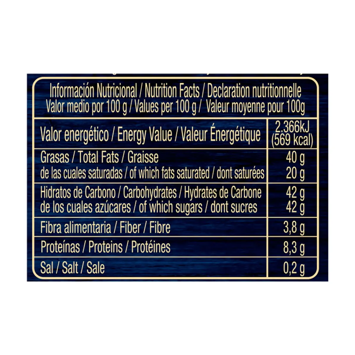 Turrón de Chocolate con Almendra La Fama (3 x 200 g / 5.3 oz) - Miniatura 5