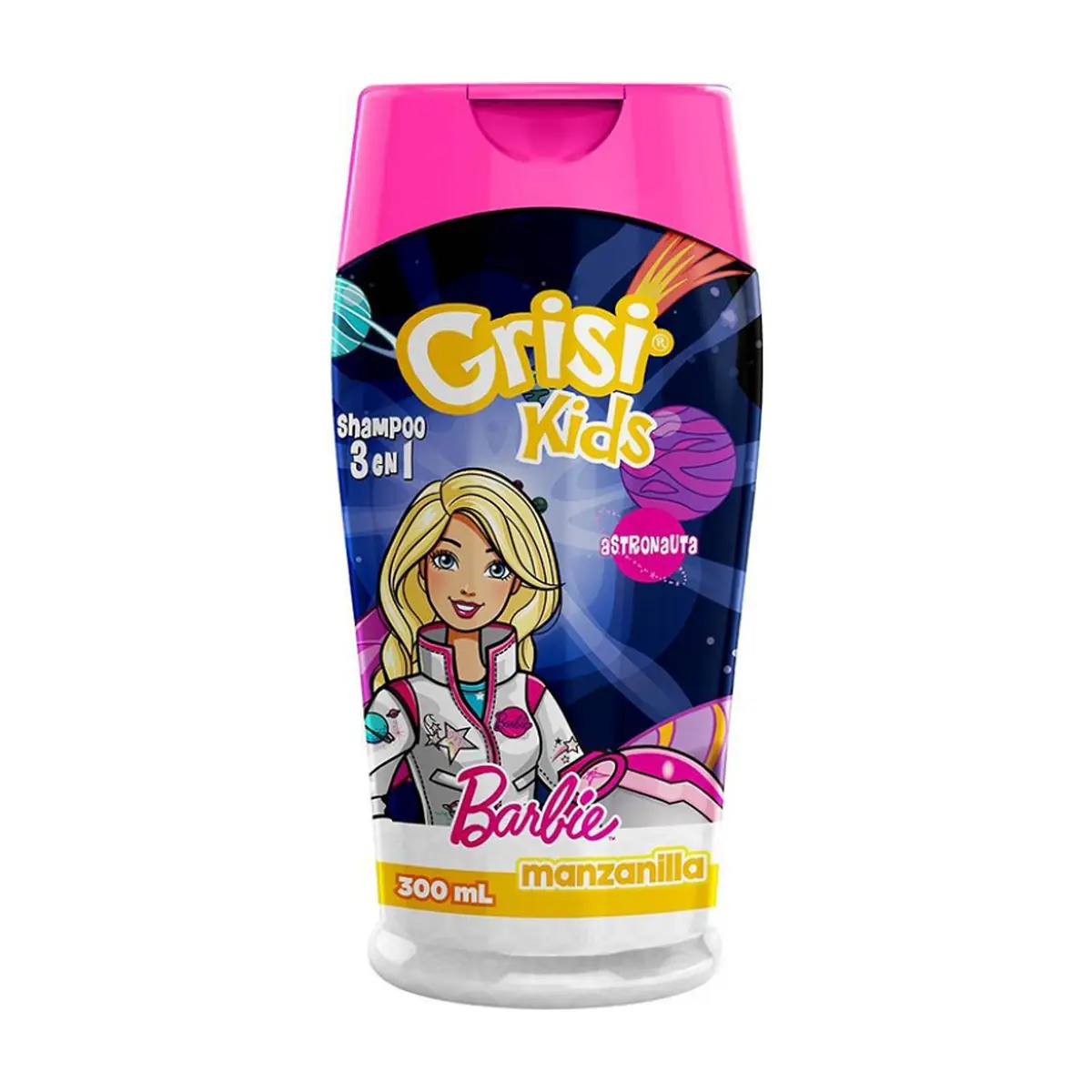 Champú infantil 3 en 1 Barbie Astronauta Grisi Kids (300 ml) - Thumbnail 2