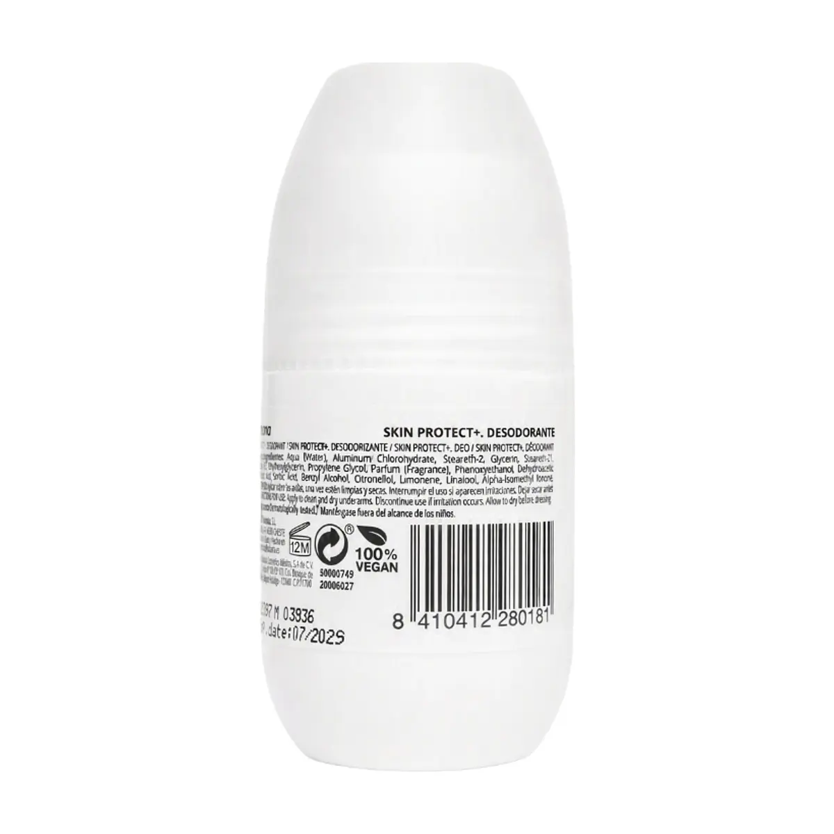 Desodorante antitranspirante Roll On Skin Protect+ Babaria (50 ml) - Thumbnail 2
