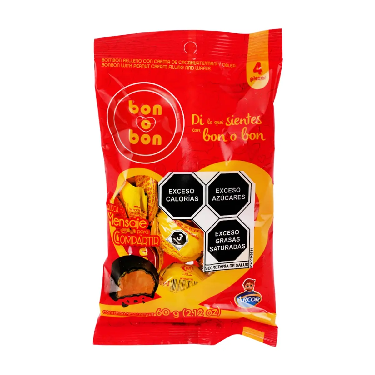 Bombones de chocolates Bon o Bon (60 g / 2.12 oz)