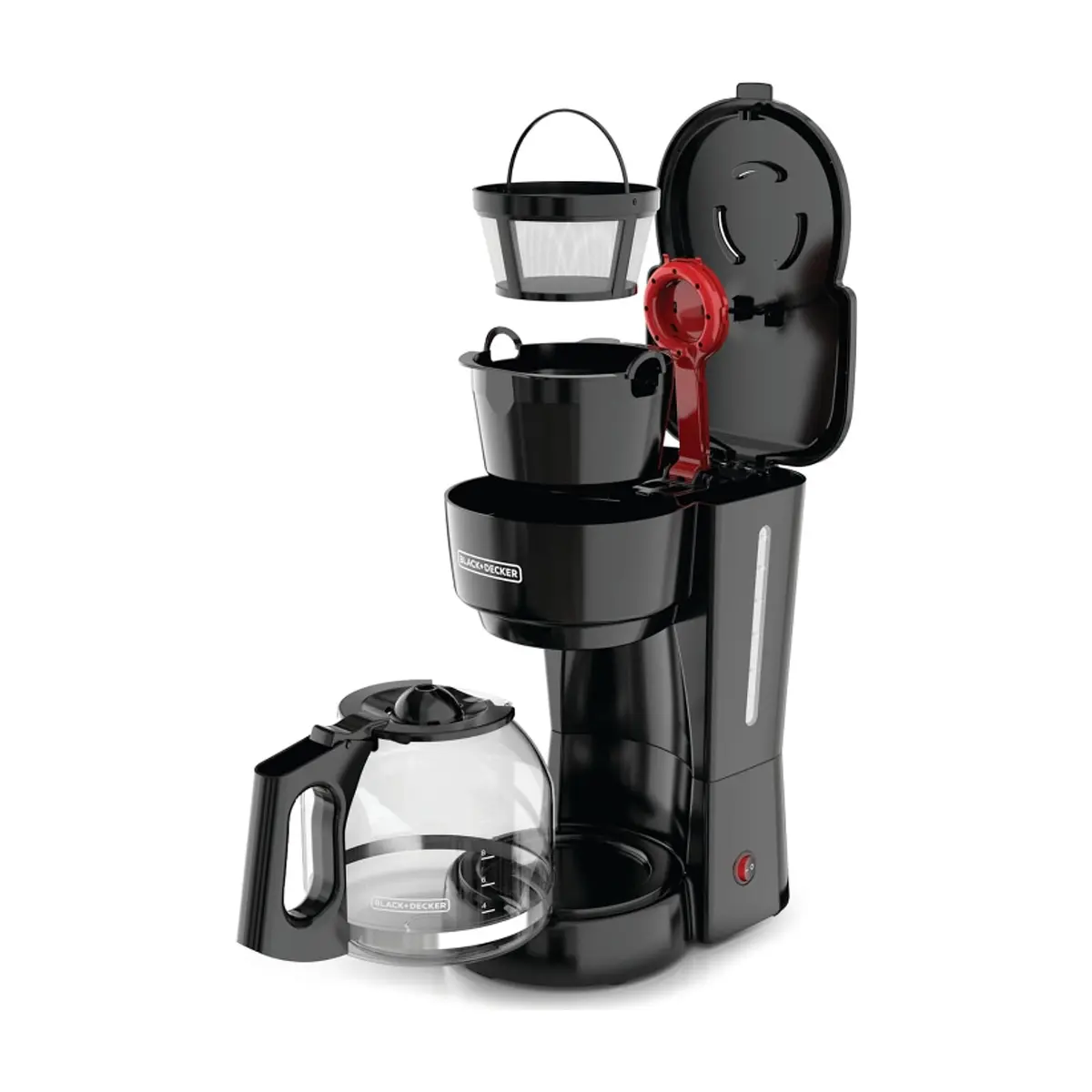 Cafetera eléctrica negra 12 tazas Black and Decker CM0916B - Miniatura 2