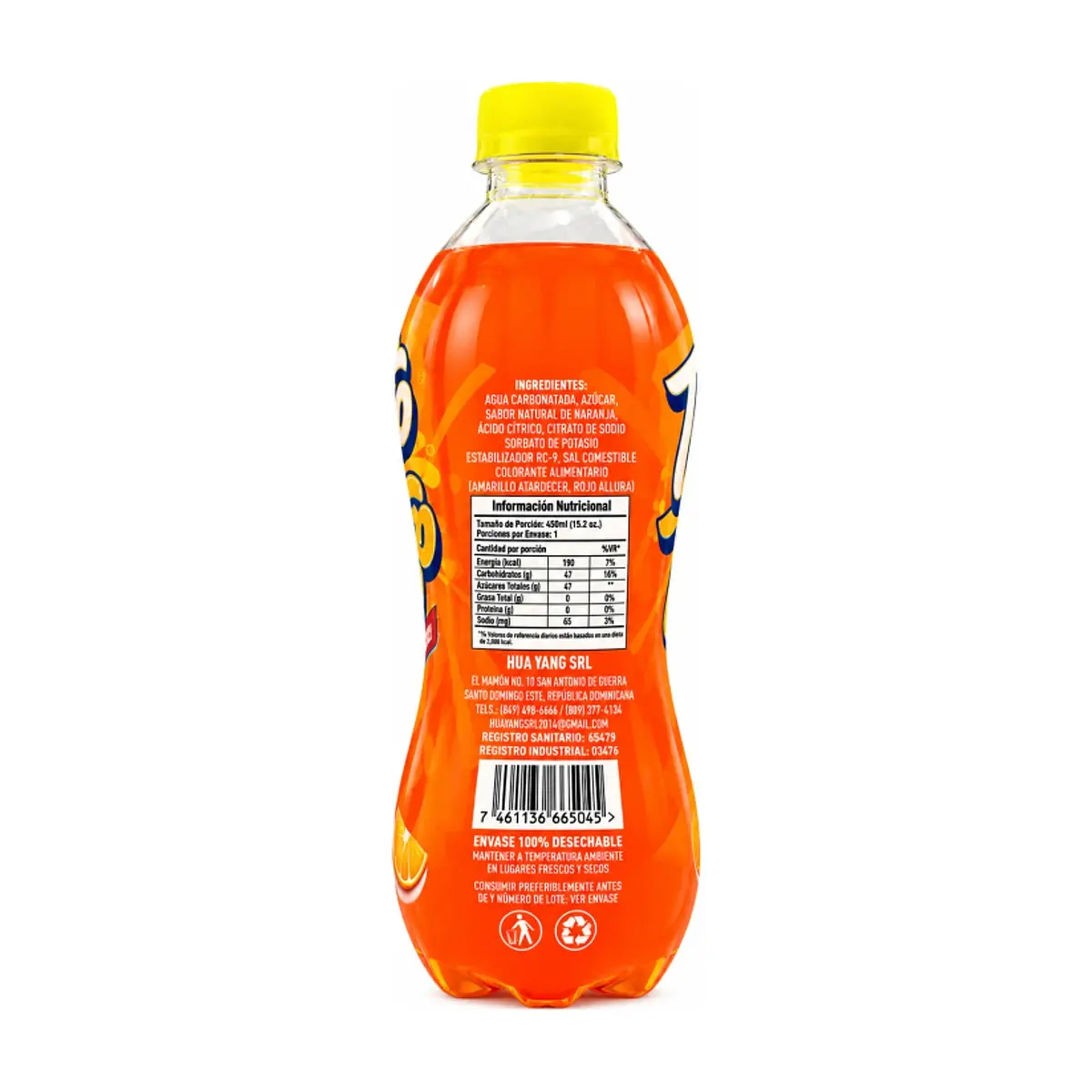 Refresco de naranja Top Top (450 ml) - Miniatura 2