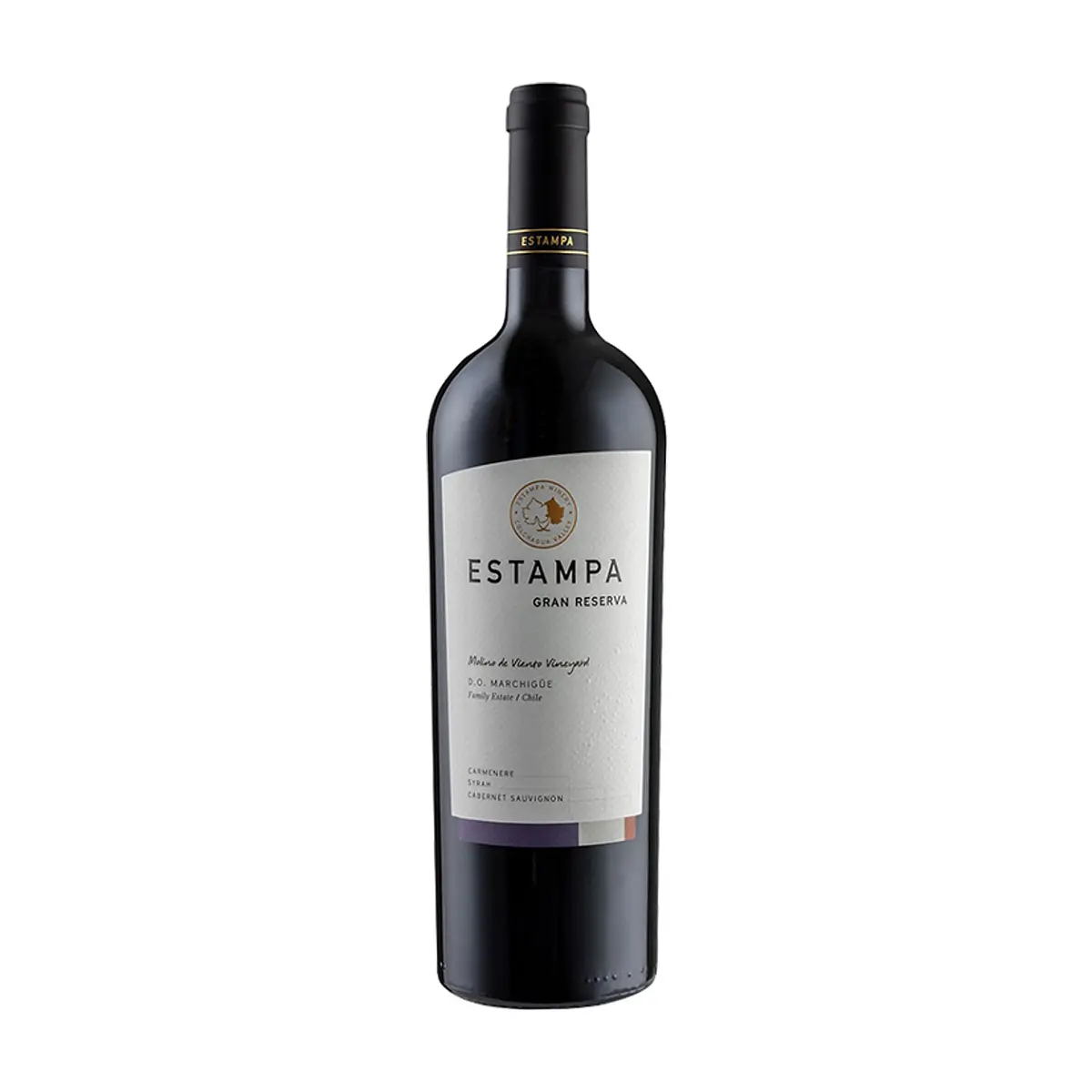 Vino tinto Carmenere Gran Reserva Estampa (750 ml)