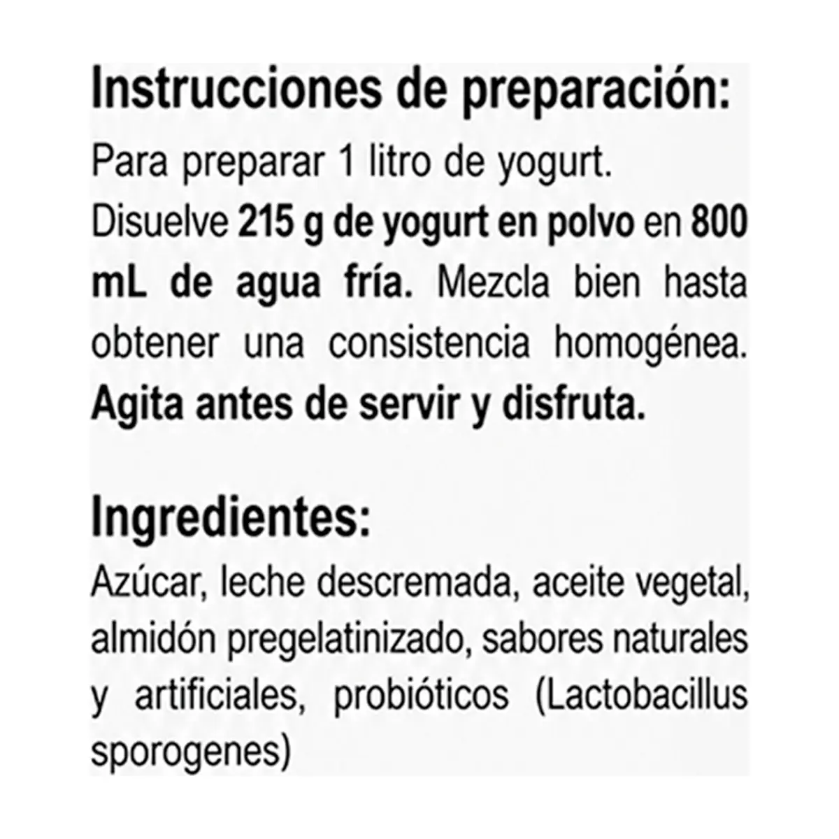 Yogurt bebible en polvo sabor fresa KDM Gold (215 g / 7.58 oz) - Thumbnail 3