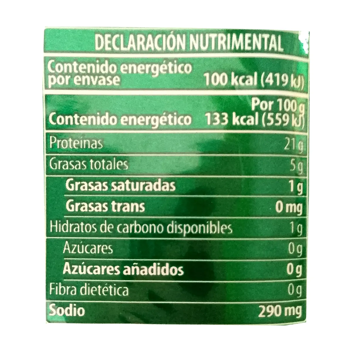 Atún aleta amarilla en trozos en agua con aceite Tuny (75 g / 2.6 oz) - Miniatura 4